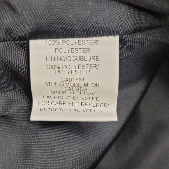 Robert Kitchen Black Ivory Abstract A-Line Skirt Size 10 - Picture 7 of 10